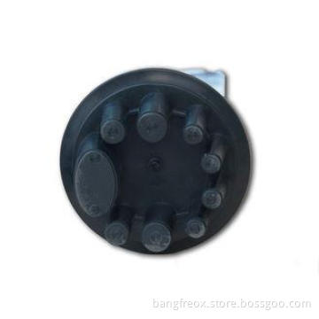 144 core 7 port FTTH Dome Fiber Optic Splice Closure , ABS